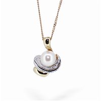 Collana Idee Preziose dal 1987 Donna in Oro bianco Perla IP.CK18M/1P - IP.CK18M/1P